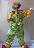 圣诞节用品 丑服装 小丑服饰 魔术师服装 表演服装  套装成人服装_250x250.jpg