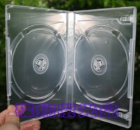 长方形双碟装CD/DVD盒 透明双面盒子CD盒 光盘盒 有膜可插页0.88_250x250.jpg