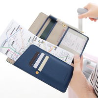 韩国正品iconic 防消磁中长款皮质护照套 多功能旅行钱包护照夹_250x250.jpg