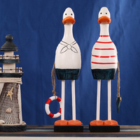 欧式创意家居地中海风格海军鸭子装饰品 情侣鸭客厅桌面小摆件_250x250.jpg