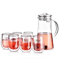 teatime耐热玻璃茶具套装水具茶壶双层透明玻璃茶杯过滤水壶带盖_250x250.jpg