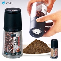 日本ASVEL芝麻花胡椒粉研磨瓶调味瓶厨房创意烧烤工具 调味料罐盒_250x250.jpg