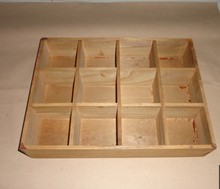 特价 ZAKKA 杂货 十二格子12格柜 旧色盒实木分类 冲量