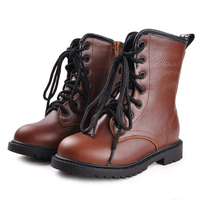 2014春季新款单鞋 韩版儿童马丁靴男童靴子皮靴女童短靴防滑皮靴_250x250.jpg