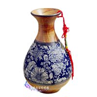 景德镇陶瓷器明清复古青花瓷瓶 现代家居中式装饰摆件 插花瓶花器_250x250.jpg