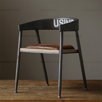 特价美式乡村做旧复古餐桌椅沙发椅子時尚休闲咖啡店椅电脑椅_250x250.jpg