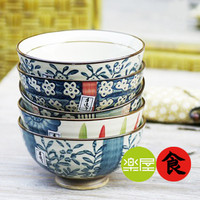 日式伊贺烧有田烧 京瓷碗手绘 陶瓷碗套装 5个入_250x250.jpg