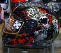 美国SparX头盔 全盔 品牌头盔 跑盔 摩托车安全帽 S-07 黑惊魂_250x250.jpg