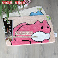 超细纤维吸水门垫/卡通防滑地垫/浴室垫/地毯45*65可爱小猫_250x250.jpg