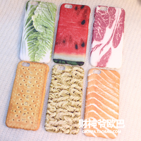 个性创意白菜西瓜牛肉iphone6s手机壳苹果6plus手机套7代磨砂硬壳_250x250.jpg
