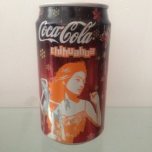 2005年香港产容祖儿圣诞可口可乐纪念罐