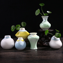 花插陶瓷花瓶创意台面个性小号迷你花器水培植物简约现代家居饰品