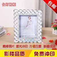 欧式10寸灯箱创意婚纱照相框摆台制作结婚照相架小相框挂墙定制_250x250.jpg