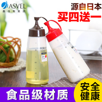 日本ASVEL调料瓶 油瓶果酱番茄沙拉蜂蜜瓶塑料壶挤酱瓶尖嘴挤压瓶_250x250.jpg
