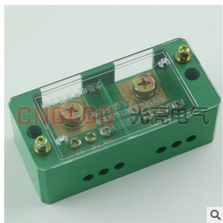 光亮FJ6/JHD-1/B单相二进六出接线盒 电表箱接线端 配电箱分线盒