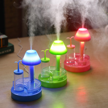 台灯加湿器家用加湿器迷你USB台灯夜灯圣诞节礼品创意迷你加湿器