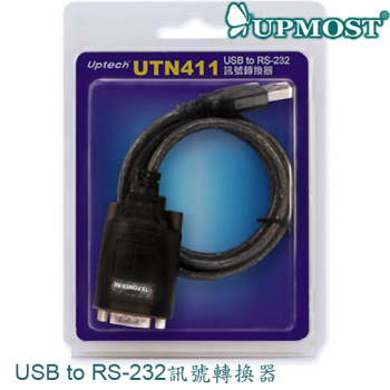 包邮 Uptech UTN411 USB to RS232 9公 转接线 串口转USB线 1M