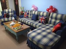 特价宜家双人美式韩式田园布艺沙发小户型客厅地中海欧式组合沙发