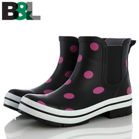 BL短筒套鞋雨鞋 成人时尚女士韩国橡胶雨靴 夏季低帮胶鞋防滑水鞋_250x250.jpg