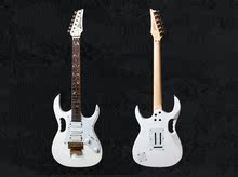 7V经典摇滚电吉他 乐队主音电吉他 白色指板雕花电吉他批发电吉他