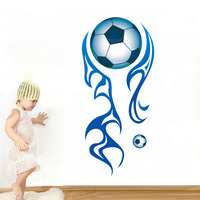 7258 热血足球 创意个性时尚墙贴 男孩卧室装饰贴画 可移除防水贴_250x250.jpg