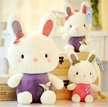 可爱咪咪兔趴趴兔子毛绒玩具公仔女友生日情人节日礼物D2235588