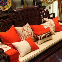 中式坐垫圈椅罗汉床古典沙发坐垫红实木椅垫加厚海绵座定做套_250x250.jpg