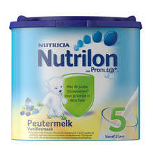 荷兰【直邮】Nutrilon/牛栏 新品本土5段进口奶粉香草味400g