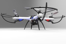 亿展狼蛛X6四轴航拍飞行器无人机摄像四旋翼超大型耐摔遥控飞机