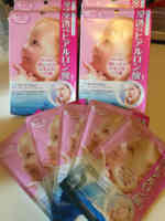 日本代购MANDOM曼丹婴儿肌超滋润透明质酸面膜5片粉色娃娃脸现货_250x250.jpg