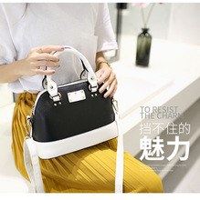 韩版时尚真皮贝壳包 女包手提包单肩包斜挎小包 新款特价包邮