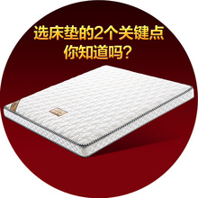 床垫棕垫硬1.8折叠双人棕榈天然椰棕床垫1.5米薄乳胶床垫拆洗定做