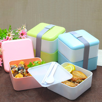 xc创意日式双层便当盒 便携分隔学生饭盒 多格餐盒可微波炉饭盒_250x250.jpg