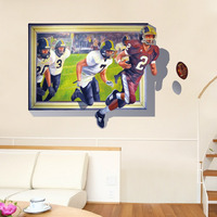3D立体墙贴假窗户足球 客厅卧室装饰壁画 可移除贴纸卡通墙贴8010_250x250.jpg