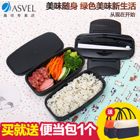 日本正品ASVEL双层饭盒日式便当盒分格式午餐盒便携式学生饭盒_250x250.jpg
