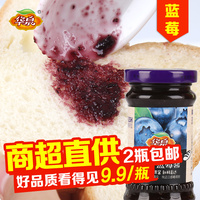 河北华泉低糖果肉型果酱 蓝莓果酱面包土司 面包酱 170g 两瓶包邮_250x250.jpg