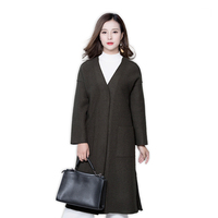 2016秋冬韩版女装修身纯色长袖开衫圈圈绒外套长款呢大衣_250x250.jpg