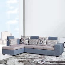 布艺沙发组合客厅转角布沙发左右沙发小户型沙发简约现代休闲沙发
