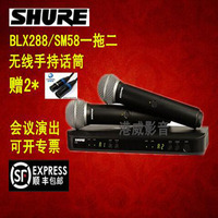 Shure/舒尔 BLX288/SM58无线双手持话筒一拖二无线麦克风 ACE行货_250x250.jpg