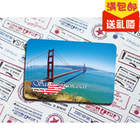 [麻球工作室]美国特色旅游纪念品 冰箱贴软磁贴 旧金山金门大桥_250x250.jpg