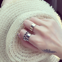 女戒指指环饰品新款韩版 时尚夸张潮人装饰食指关节戒指三件套_250x250.jpg