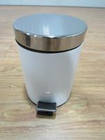 热卖3L5L欧式圆形不锈钢脚踏式垃圾桶卫生间时尚创意家用厨房客厅_250x250.jpg
