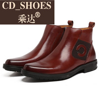 CD Shoes/乘达2017年专柜新品男式圆头高帮鞋侧拉链商务正装皮靴_250x250.jpg