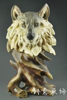 创意摆件狼雕塑模型动物摆设办公室桌面装饰品工艺品镇宅狼摆件_250x250.jpg