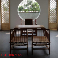 老榆木现代新中式家具实木茶桌茶台古琴桌琴案画案古筝桌仿古中式_250x250.jpg