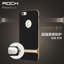 ROCK iPhone6手机壳4.7寸超薄苹果6保护套4.7硅胶边框防摔保护壳