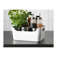 宜家IKEA瓦瑞拉盒子厨房调料浴室储物收纳装置塑料正版包邮_250x250.jpg