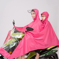 九登堡成人雨衣透明大帽檐男女双人电动车雨披摩托车雨衣加大加厚_250x250.jpg