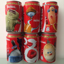 2010年比利时产快乐工厂可口可乐纪念套罐