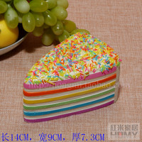 仿真蛋糕假蛋糕仿真三角蛋糕模型squishy带香味彩色可捏慢回弹正_250x250.jpg